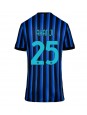 Billige Inter Milan Manuel Akanji #25 Hjemmedrakt Dame 2025-26 Kortermet